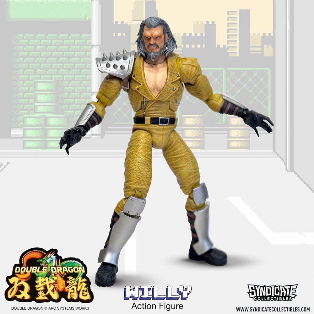 Double Dragon Deluxe Action Figure 1/12 Willy 18 cm - MangaShop.ro