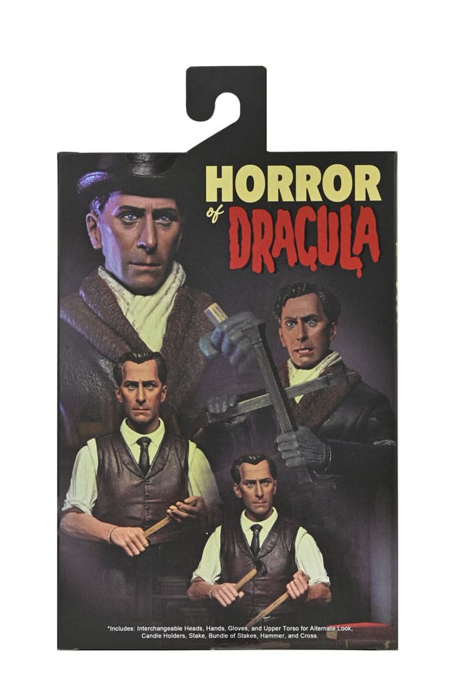 Horror of Dracula 1958 Hammer Films Ultimate Action Figure Van Helsing 18 cm - MangaShop.ro
