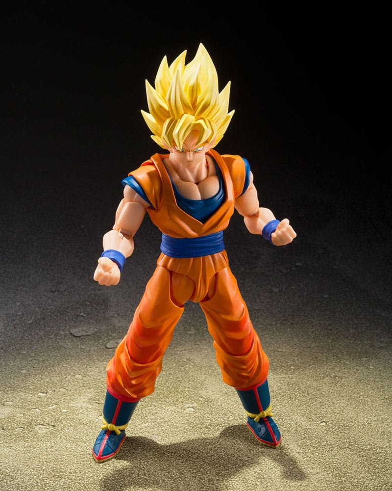 Dragon Ball Z S.H.Figuarts Action Figure Super Saiyan Son Goku The Games Begin Ver. 15 cm - MangaShop.ro