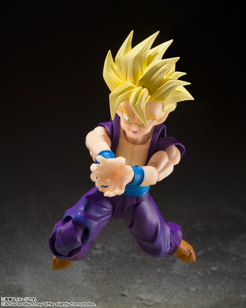Dragon Ball Z S.H. Figuarts Action Figure Super Saiyan Son Gohan - The Warrior Who Surpassed Goku 11 cm - MangaShop.ro