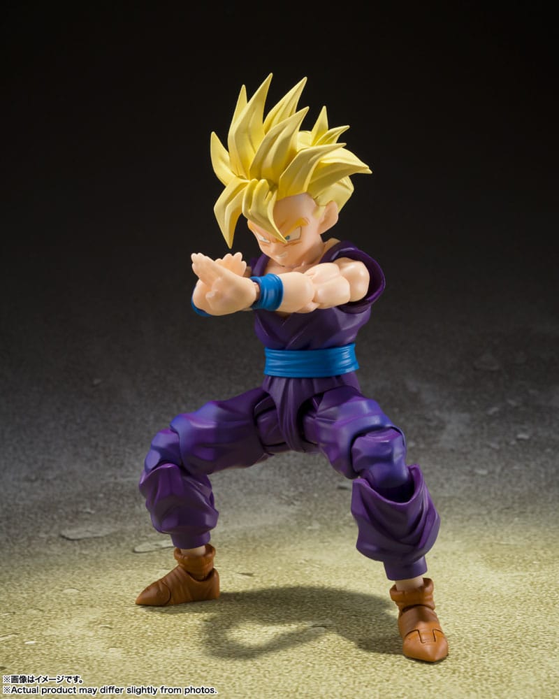 Dragon Ball Z S.H. Figuarts Action Figure Super Saiyan Son Gohan - The Warrior Who Surpassed Goku 11 cm - MangaShop.ro