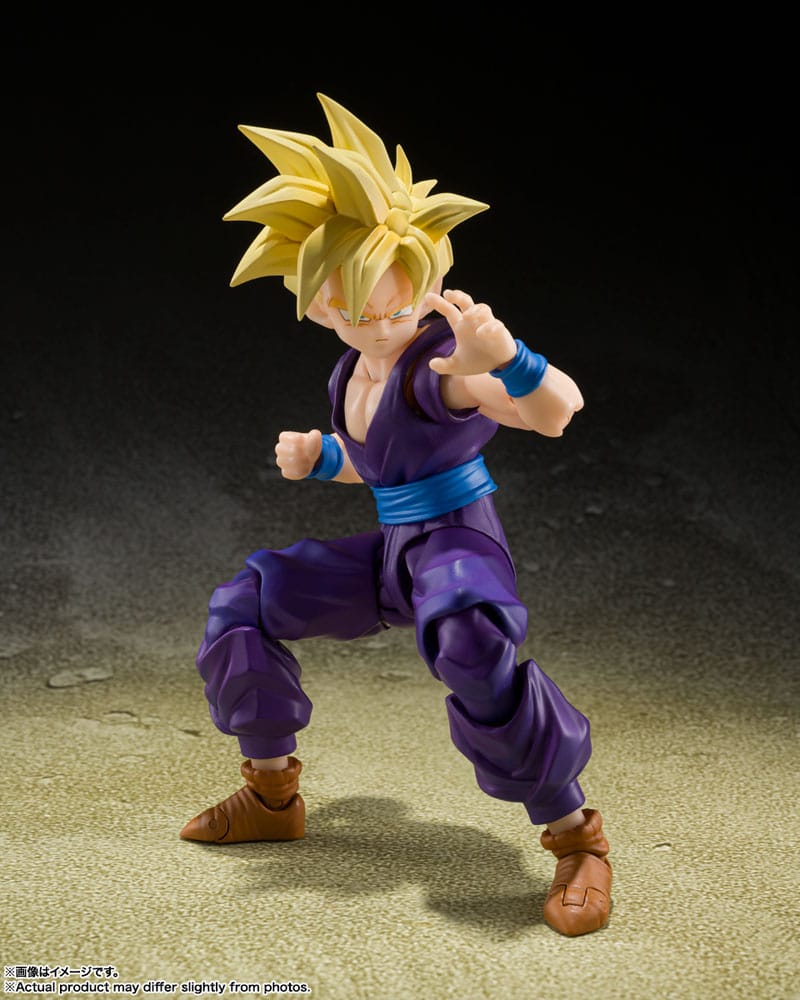 Dragon Ball Z S.H. Figuarts Action Figure Super Saiyan Son Gohan - The Warrior Who Surpassed Goku 11 cm - MangaShop.ro