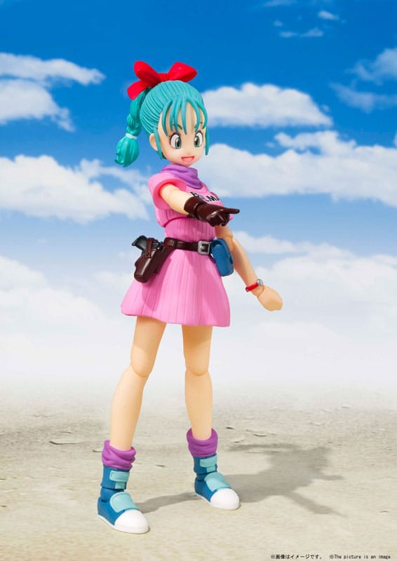 Dragon Ball S.H. Figuarts Action Figure Bulma Adventure Begins 16 cm - MangaShop.ro