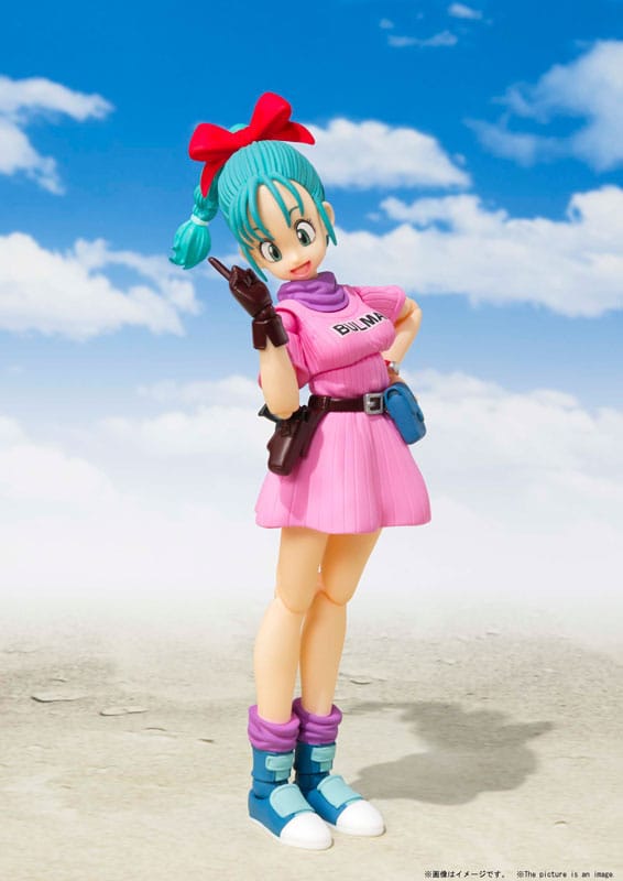 Dragon Ball S.H. Figuarts Action Figure Bulma Adventure Begins 16 cm - MangaShop.ro