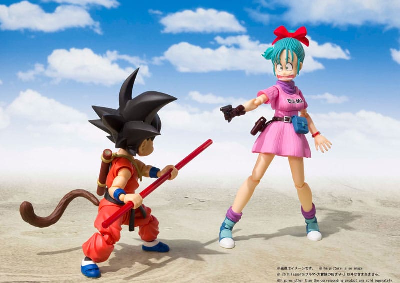Dragon Ball S.H. Figuarts Action Figure Bulma Adventure Begins 16 cm - MangaShop.ro
