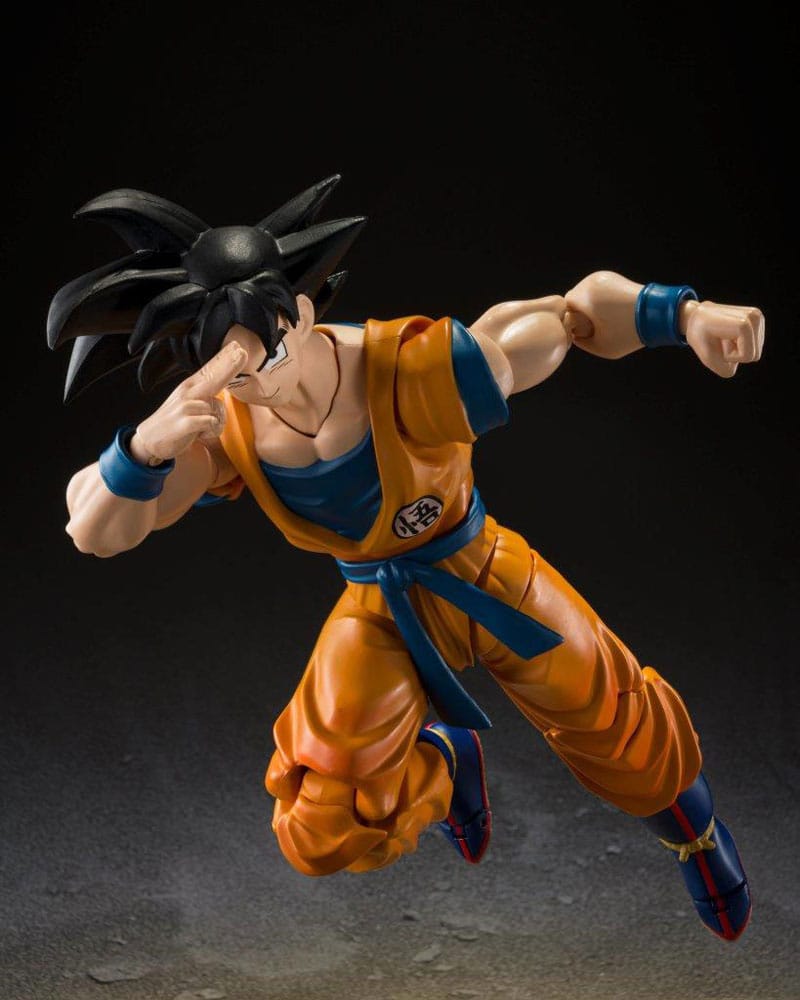 Dragon Ball S.H. Figuarts Action Figure Son Goku Super Hero 14 cm - MangaShop.ro