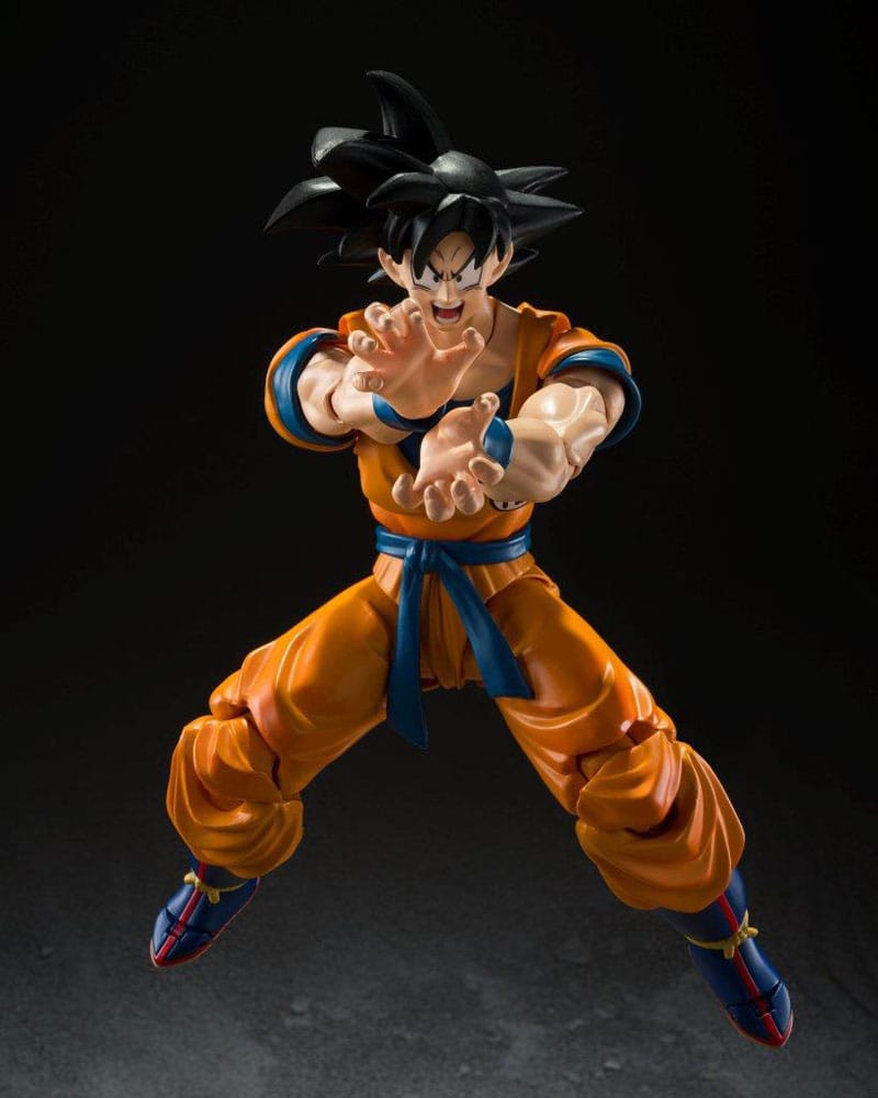 Dragon Ball S.H. Figuarts Action Figure Son Goku Super Hero 14 cm - MangaShop.ro
