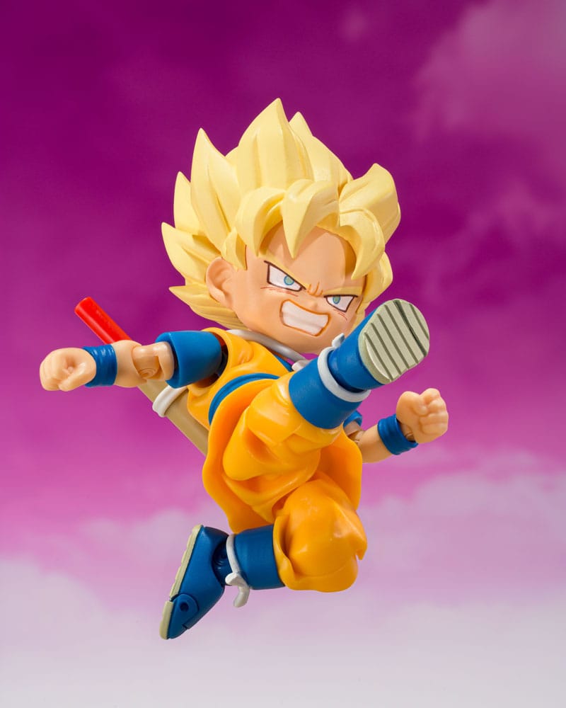 Dragon Ball S.H.Figuarts Action Figure Super Saiyan Son Goku (mini) Daima 8 cm - MangaShop.ro
