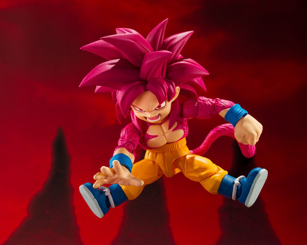 Dragon Ball Daima S.H.Figuarts Action Figure Super Saiyan Level 3 Vegeta (mini) 8 cm - MangaShop.ro
