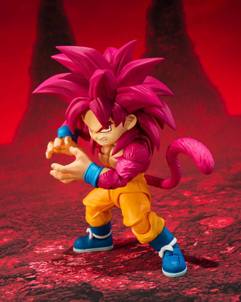 Dragon Ball Daima S.H.Figuarts Action Figure Super Saiyan Level 3 Vegeta (mini) 8 cm - MangaShop.ro