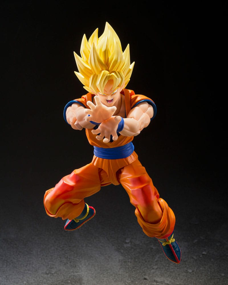 Dragon Ball Z S.H.Figuarts Action Figure Super Saiyan Son Goku The Games Begin Ver. 15 cm - MangaShop.ro