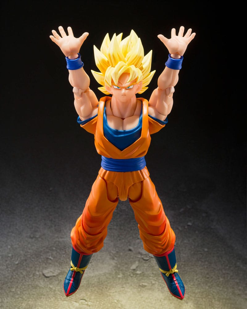 Dragon Ball Z S.H.Figuarts Action Figure Super Saiyan Son Goku The Games Begin Ver. 15 cm - MangaShop.ro