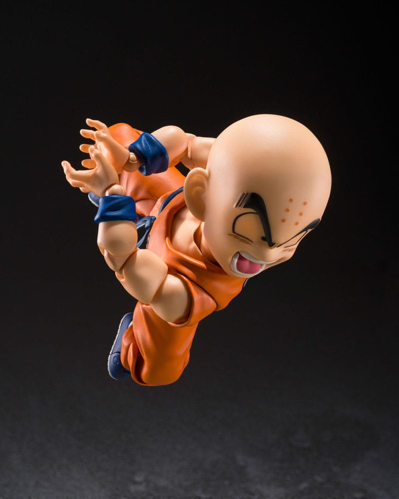 Dragon Ball S.H.Figuarts Action Figure Krillin Son Goku's old Friend 11 cm - MangaShop.ro