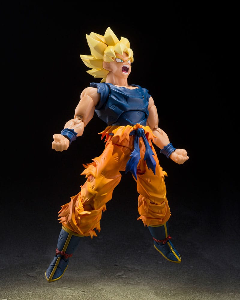 Dragon Ball Z S.H.Figuarts Action Figure Super Saiyan Son Goku (Fighter of Rage) 14 cm - MangaShop.ro