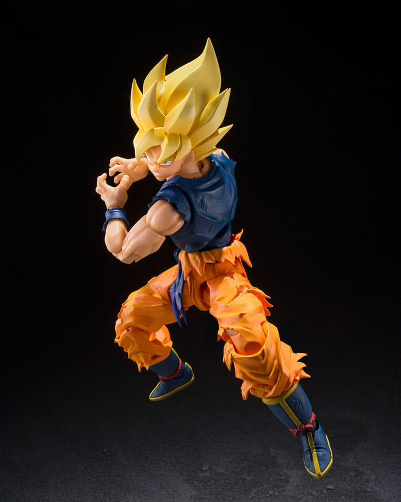 Dragon Ball Z S.H.Figuarts Action Figure Super Saiyan Son Goku (Fighter of Rage) 14 cm - MangaShop.ro