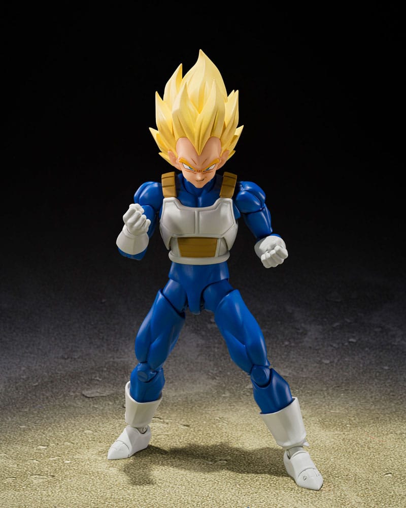 Dragon Ball Z S.H.Figuarts Action Figure Super Saiyan Vegeta (Dangerous Pride) 14 cm - MangaShop.ro