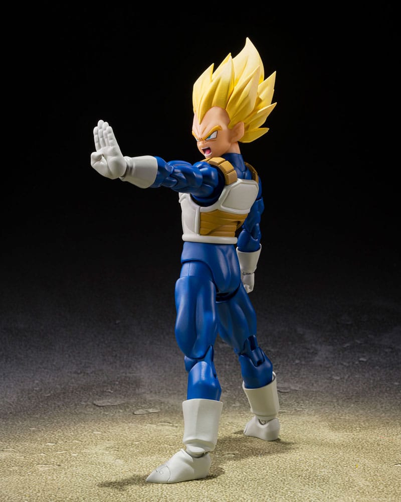 Dragon Ball Z S.H.Figuarts Action Figure Super Saiyan Vegeta (Dangerous Pride) 14 cm - MangaShop.ro