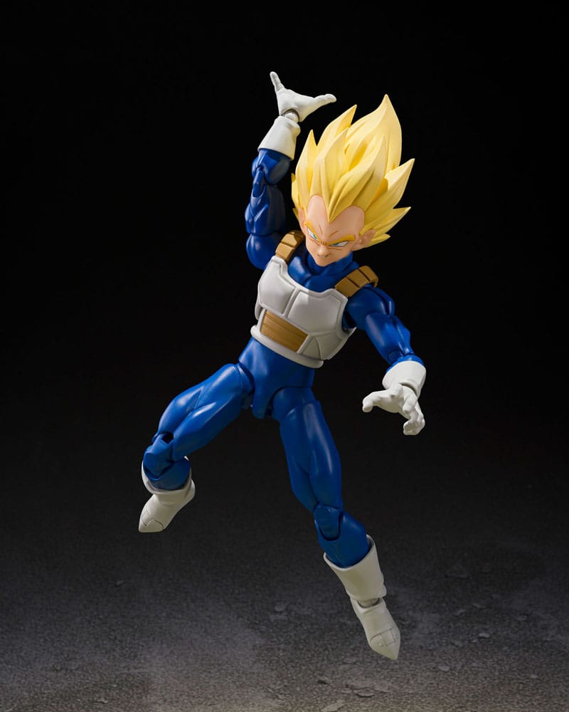 Dragon Ball Z S.H.Figuarts Action Figure Super Saiyan Vegeta (Dangerous Pride) 14 cm - MangaShop.ro