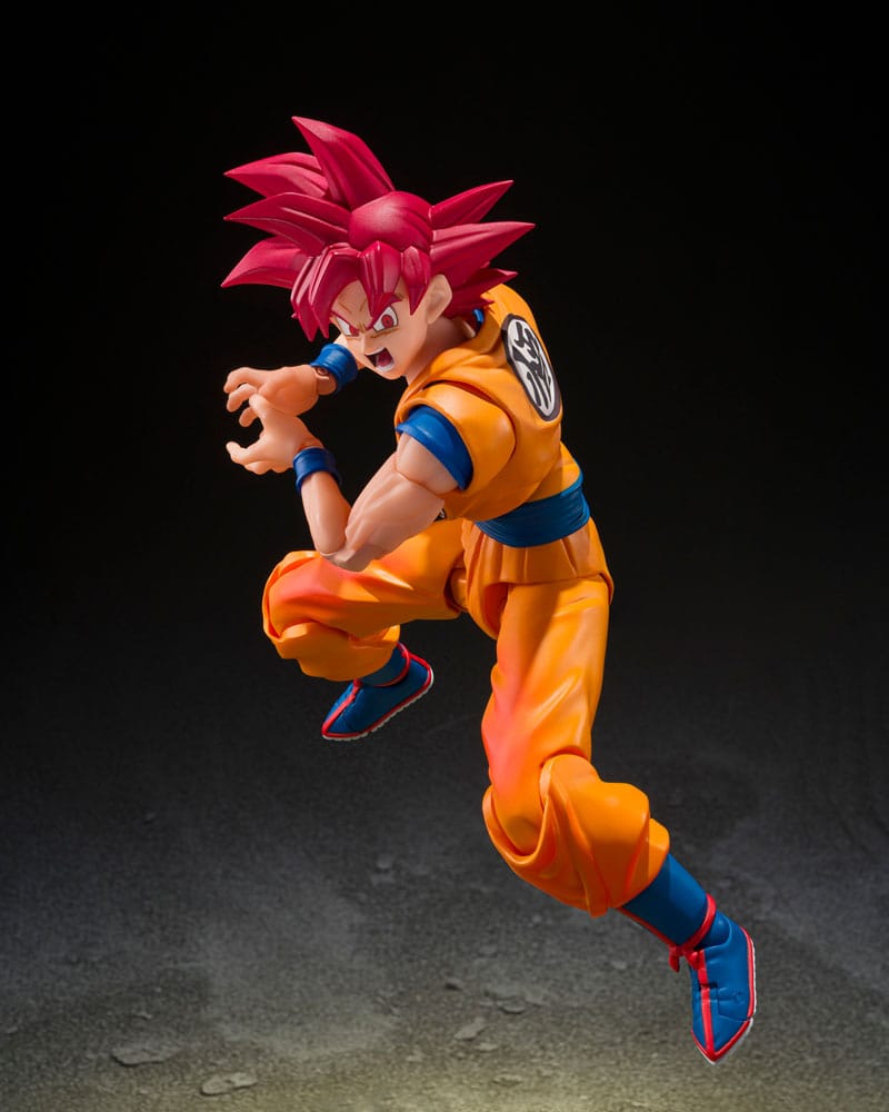 Dragon Ball Super S.H.Figuarts Action Figure Super Saiyan God Son Guko (God Aura) 15 cm - MangaShop.ro