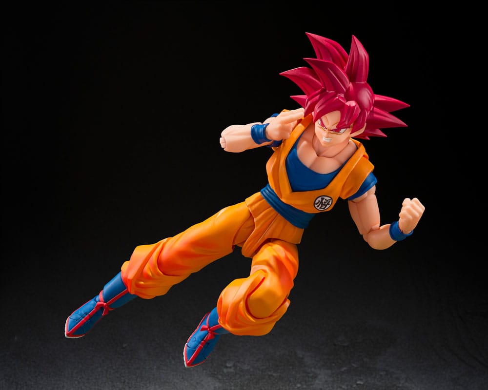 Dragon Ball Super S.H.Figuarts Action Figure Super Saiyan God Son Guko (God Aura) 15 cm - MangaShop.ro