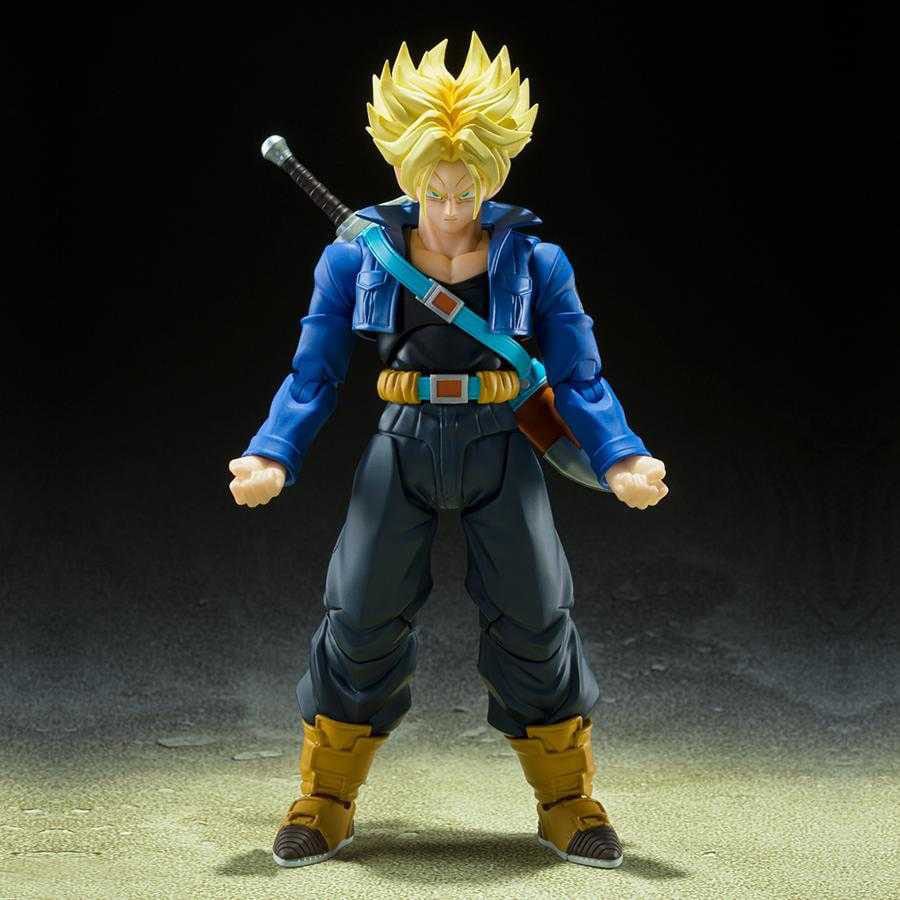 Dragon Ball Z S.H. Figuarts Action Figure Super Saiyan Trunks The Boy from the Future 14 cm - MangaShop.ro