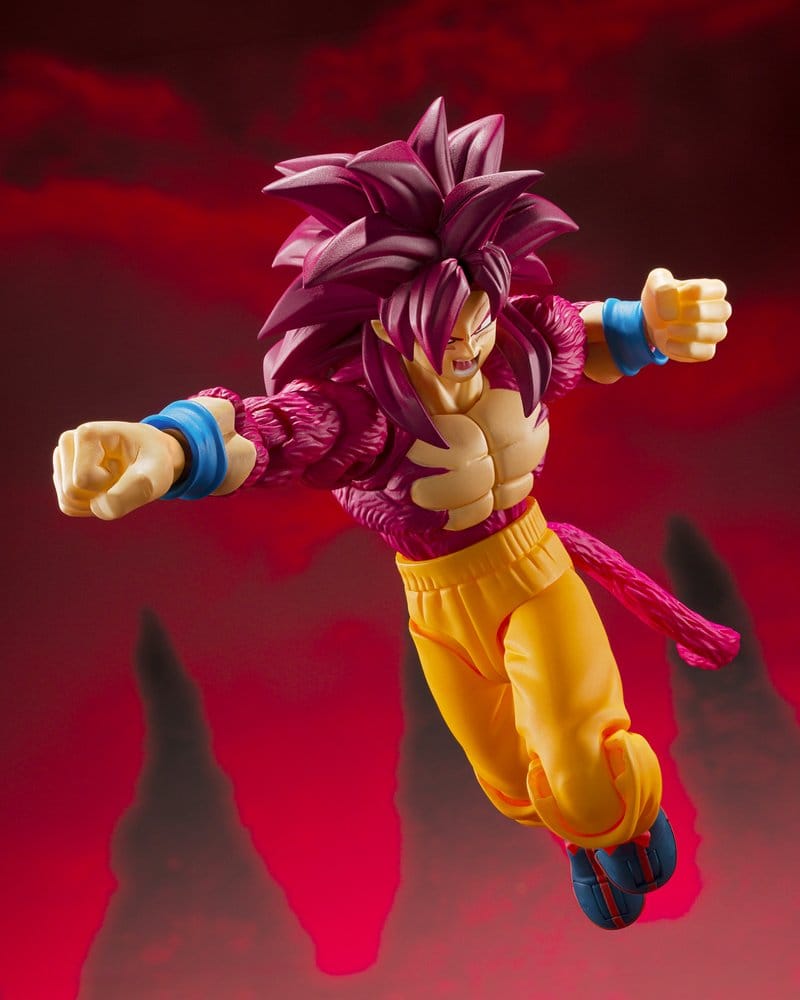 Dragon Ball S.H. Figuarts Action Figure Super Saiyan 4 Son Goku -Daima- 15 cm - MangaShop.ro