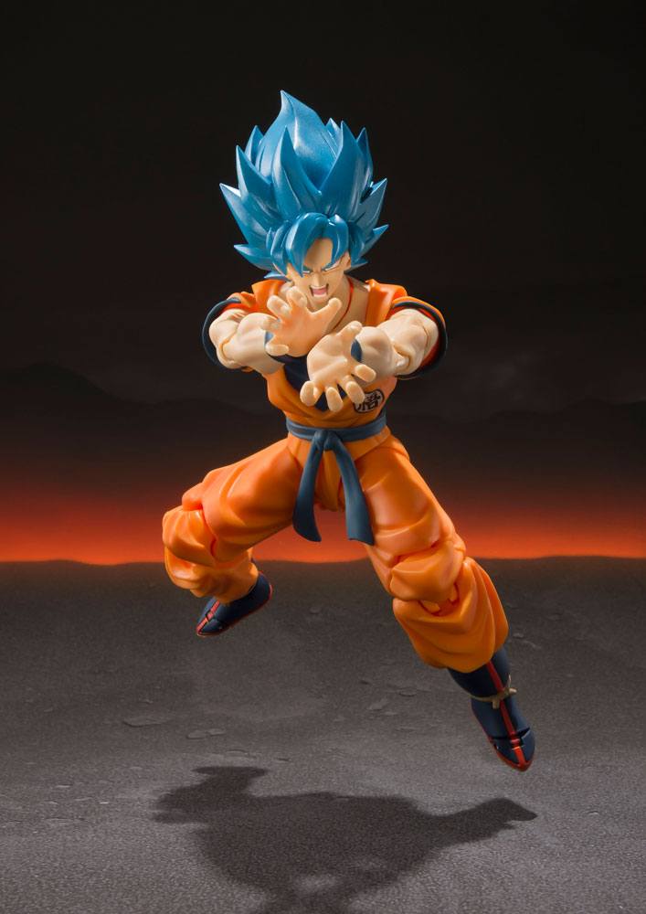 Dragonball Super Broly S.H. Figuarts Action Figure Super Saiyan God Super Saiyan Goku Super 14 cm - MangaShop.ro