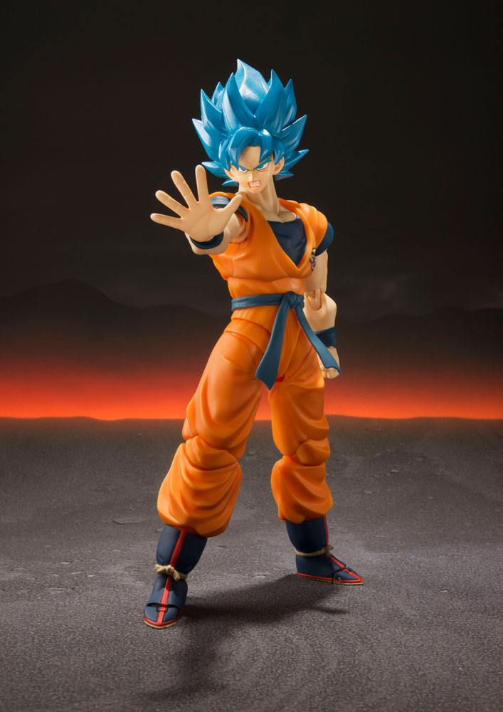Dragonball Super Broly S.H. Figuarts Action Figure Super Saiyan God Super Saiyan Goku Super 14 cm - MangaShop.ro