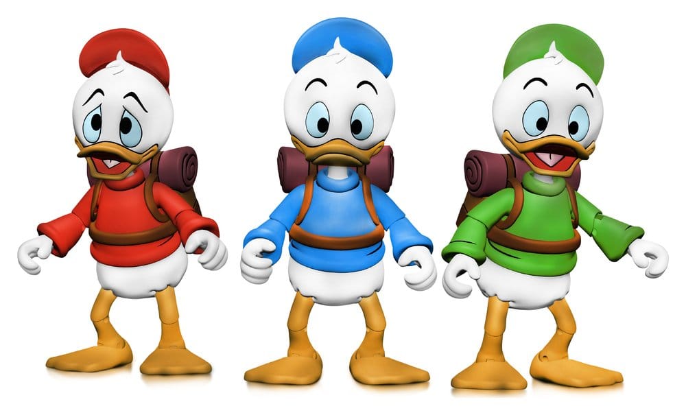 DuckTales Ultimate Action Figures 3-Pack Huey, Dewey, and Louie 18 cm - MangaShop.ro