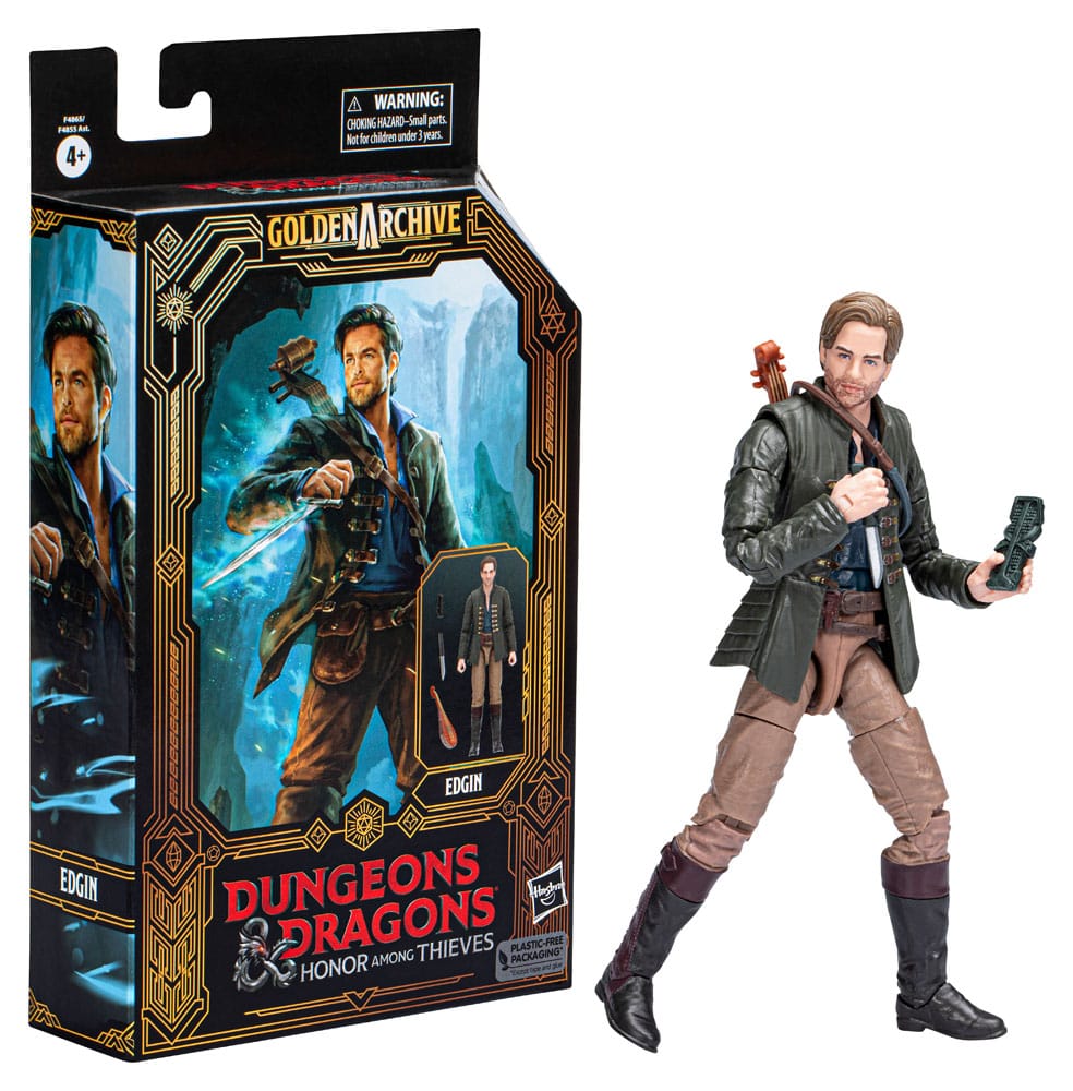 Dungeons & Dragons: Honor Among Thieves Golden Archive Action Figure Edgin 15 cm - MangaShop.ro