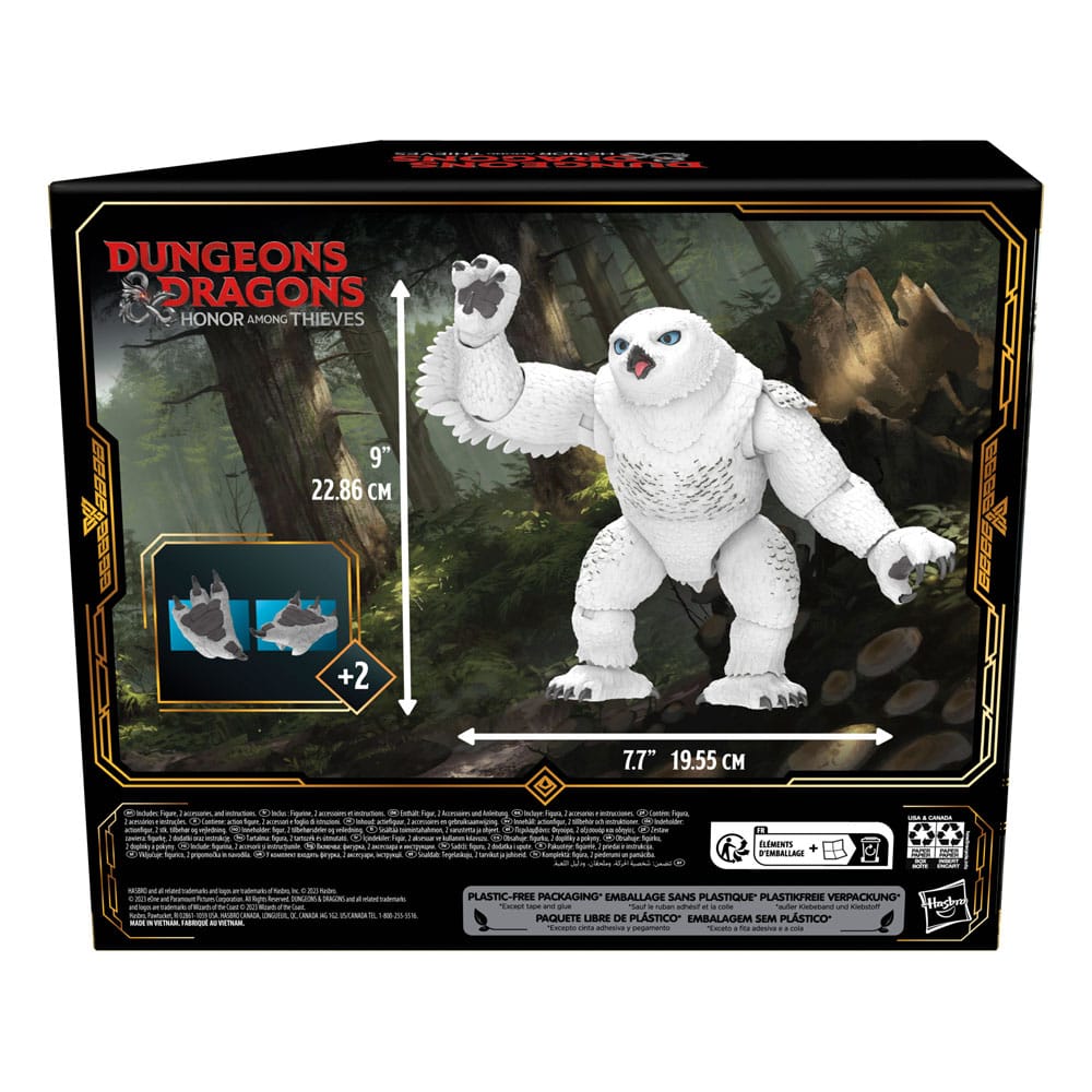 Dungeons & Dragons: Honor Among Thieves Golden Archive Action Figure Owlbear/Doric 15 cm - MangaShop.ro