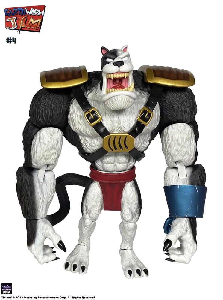 Earthworm Jim Action Figure Wave 1: Bob the Killer Goldfish & #4 15 cm - MangaShop.ro