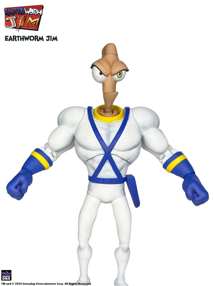Earthworm Jim Action Figure Wave 1: Earthworm Jim & Snot 15 cm - MangaShop.ro
