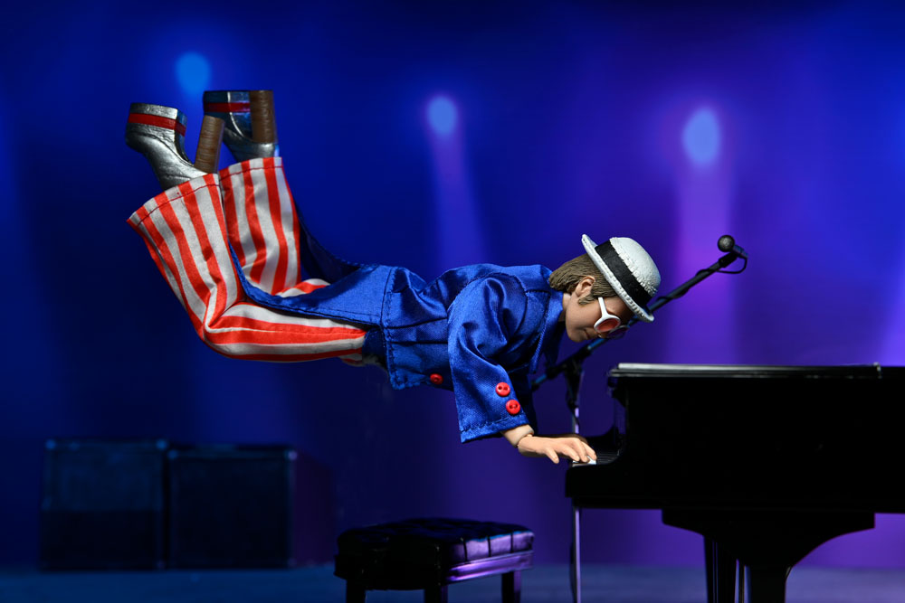 Elton John Clothed Action Figure Live in '76 Deluxe Set 20 cm - MangaShop.ro