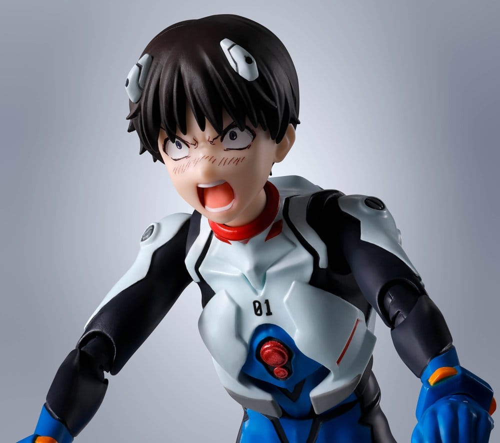 Evangelion S.H.Figuarts Action Figure Shinji Ikari 14 cm - MangaShop.ro