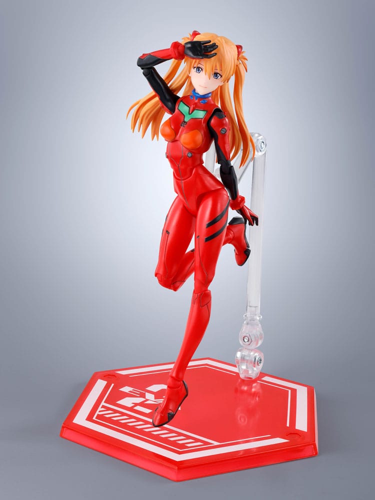 Neonm Genesis Evangelion S.H.Figuarts Action Figure Asuka Shikigami Langley 14 cm - MangaShop.ro