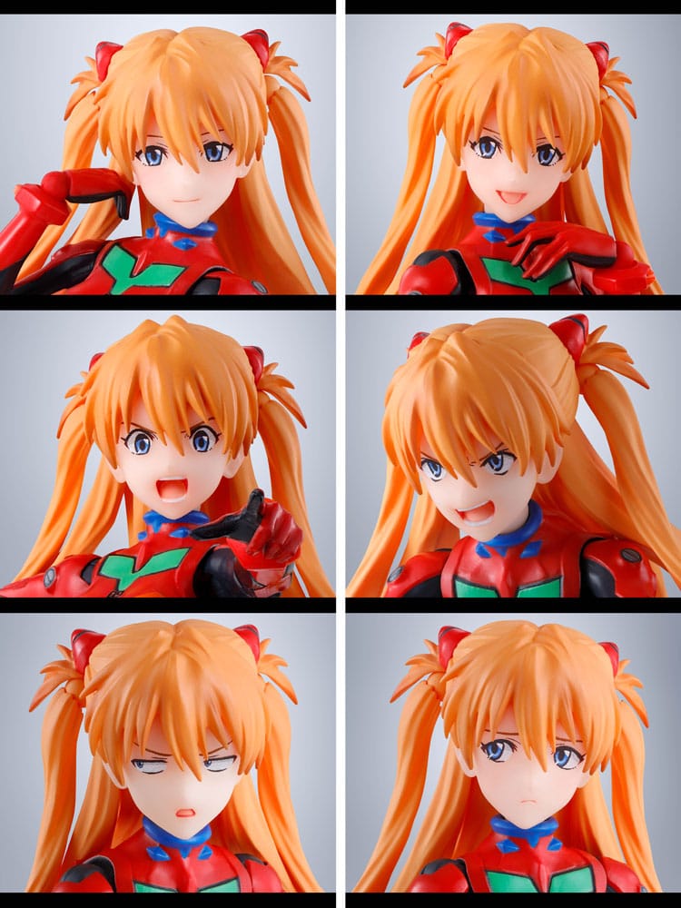Neonm Genesis Evangelion S.H.Figuarts Action Figure Asuka Shikigami Langley 14 cm - MangaShop.ro
