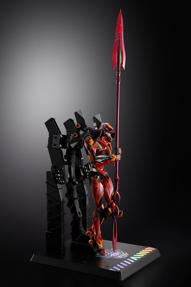 Neon Genesis Evangelion Metal Build Action Figure Eva Production Model-02 30th with the Spear of Cassius 22 cm - MangaShop.ro