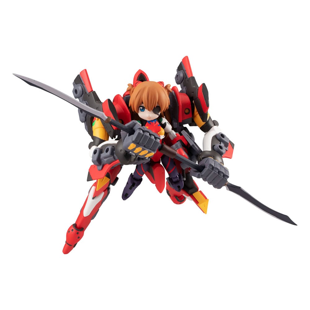 Evangelion Desktop Army Figures Shikinami Asuka Langley & Evangelion 2 8 - 15 cm - MangaShop.ro