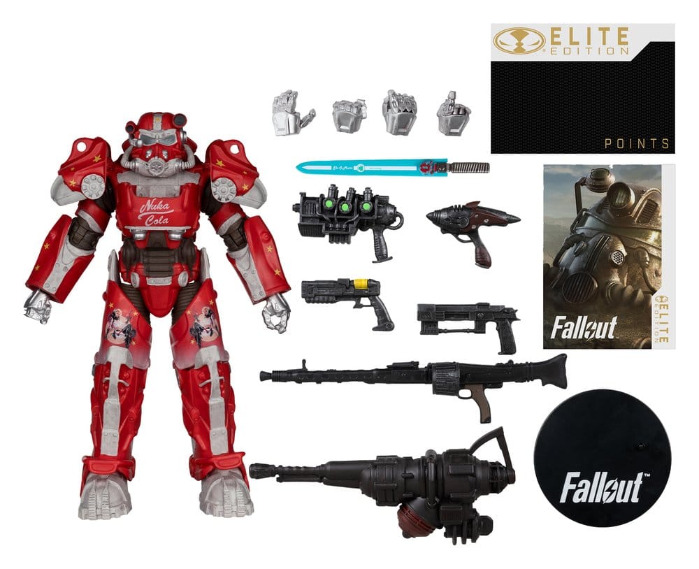 Fallout McFarlane Elite Edition Action Figure Fallout 76 Nuka Cola T-60 (Gold Label) 19 cm - MangaShop.ro