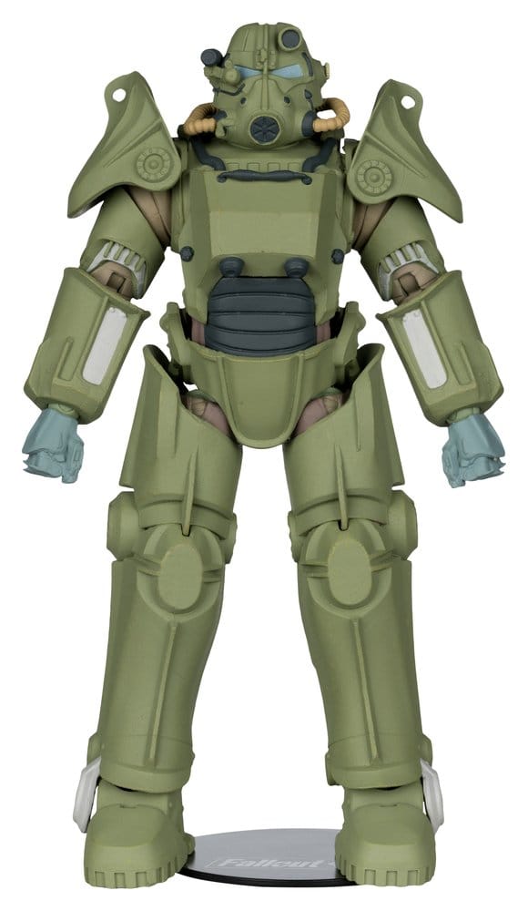 Fallout 76 Gaming Edition Action Figure T-45 Military Armor (Red Platinum Edition) 20 cm - MangaShop.ro