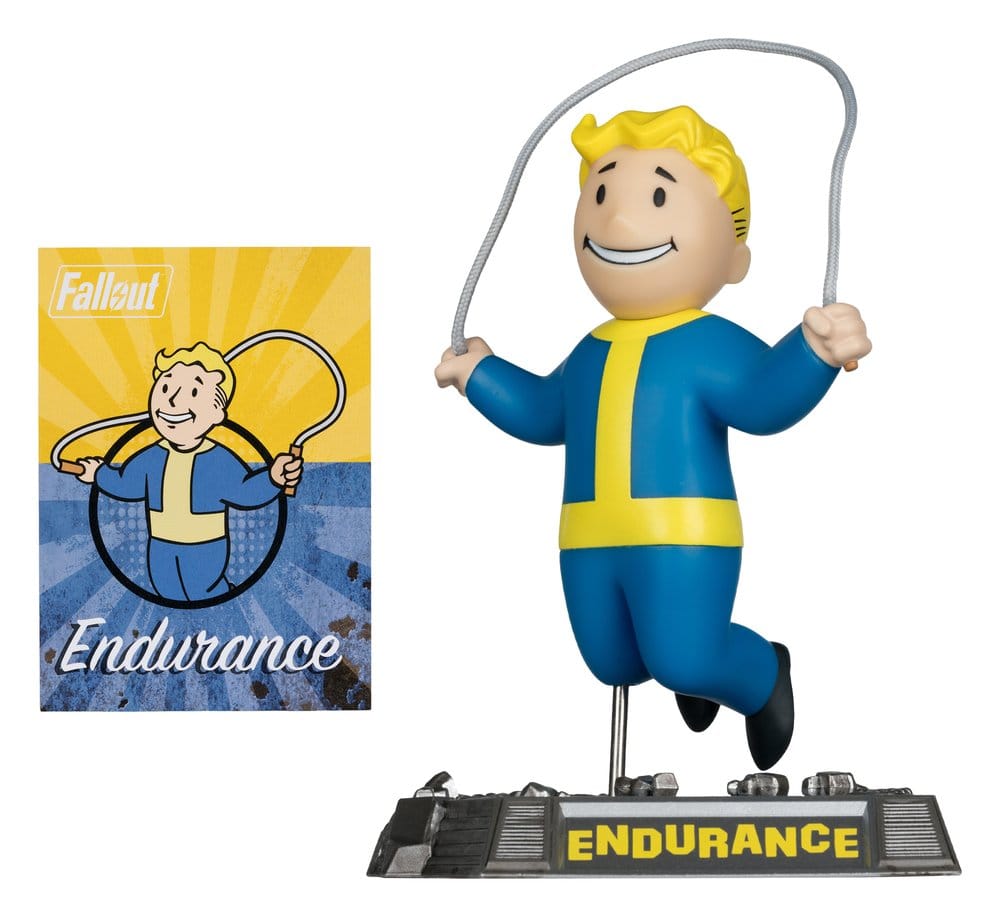 Fallout Mini Figure Vault Boy: Endurance 13 cm - MangaShop.ro