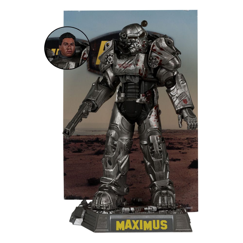 Fallout Movie Maniacs PVC Statue 4-Pack Lucy, Maximus, The Ghoul & Vault Boy 15 cm - MangaShop.ro
