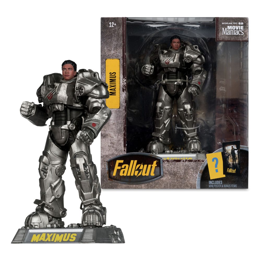 Fallout Movie Maniacs Action Figure Maximus (Season 2) 17 cm - MangaShop.ro