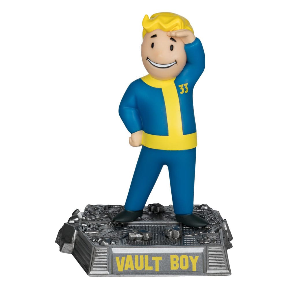 Fallout Movie Maniacs Action Figure Vault Boy Version 3 14 cm - MangaShop.ro