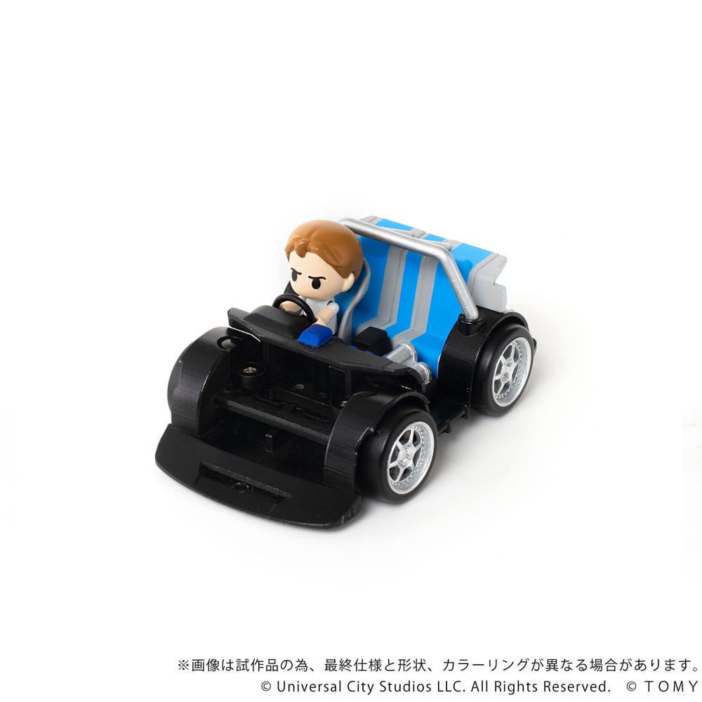 Fast & Furious Q-Village Vehicle with mini-figure Nissan Skyline GT-R (R34) 9 cm - MangaShop.ro