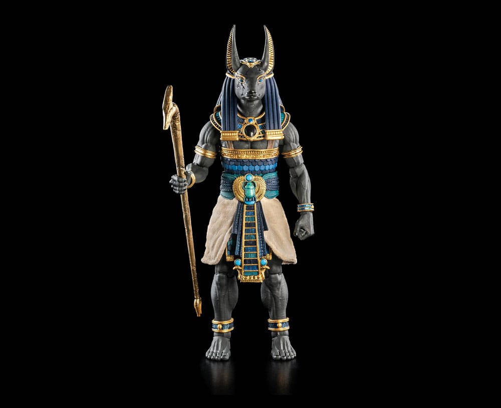 Figura Obscura Action Figure Anubis Black & Blue - MangaShop.ro