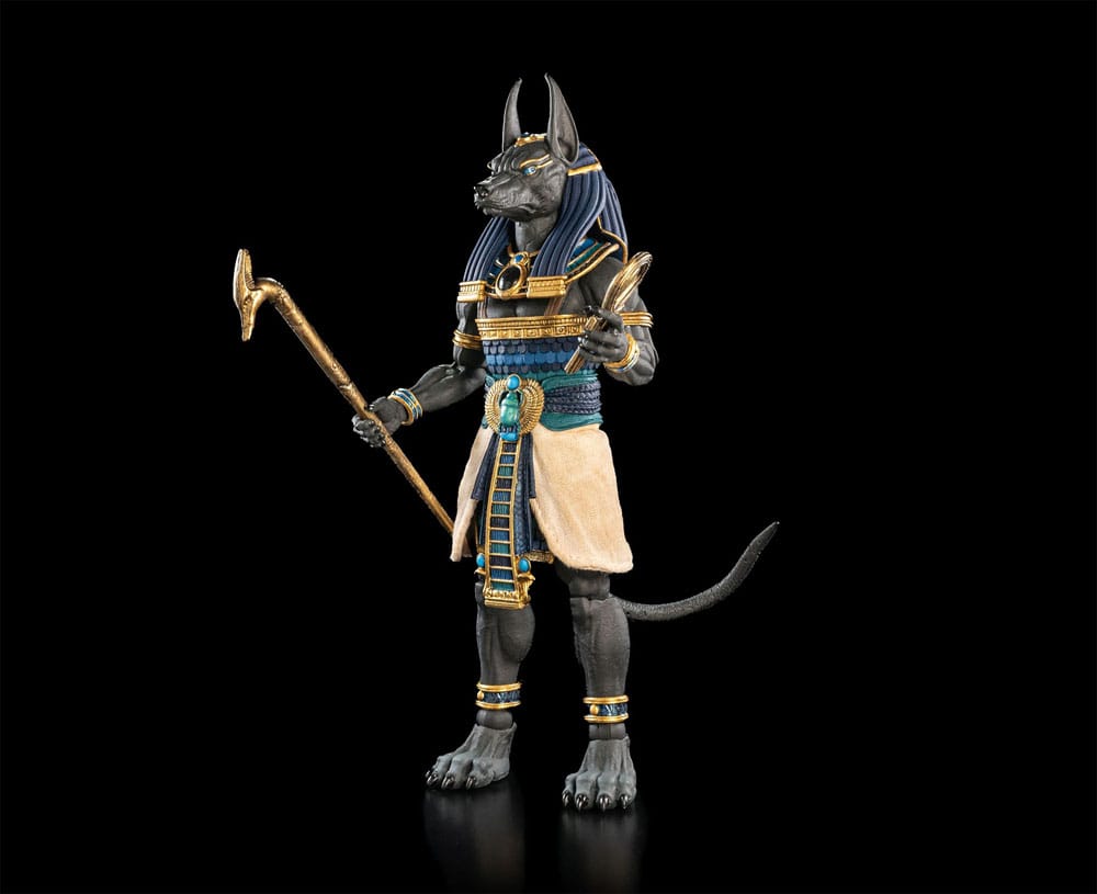 Figura Obscura Action Figure Anubis Black & Blue - MangaShop.ro