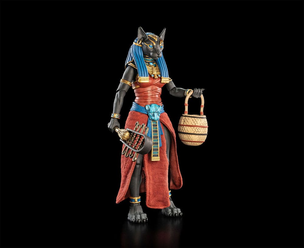 Figura Obscura Action Figure Bastet Black & Red - MangaShop.ro