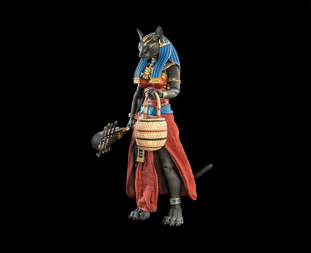 Figura Obscura Action Figure Bastet Black & Red - MangaShop.ro